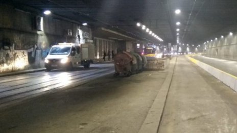 От днес: Тунелът под НДК с по-малко газове