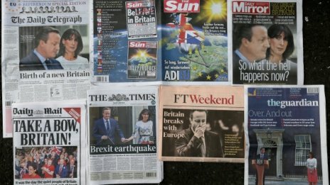 От "Браво, Великобритания" до "Какво ще стане сега?"