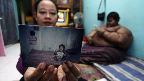 Аря е едва на 10, а теглото му е 192 кг