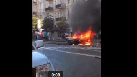 Украински журналист загина във взривена кола