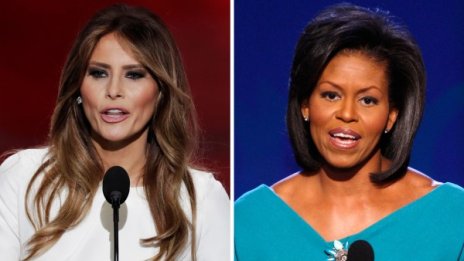 От екипа на Тръмп се извиниха за плагиатството на жена му