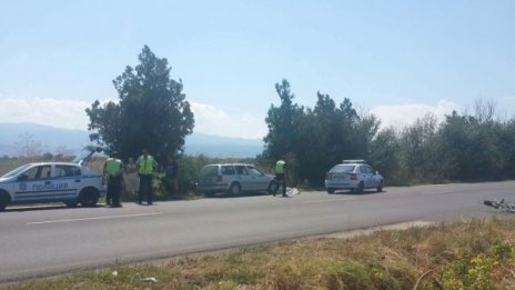Жена уби колоездач на изхода на Пловдив