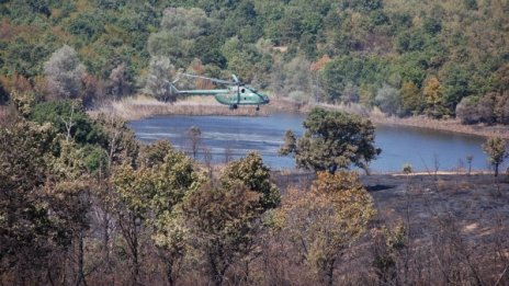 Над 2000 декара гори горят край Хасково