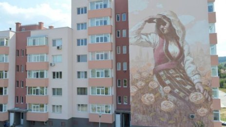 18-метрова хубавица грейна на саниран блок