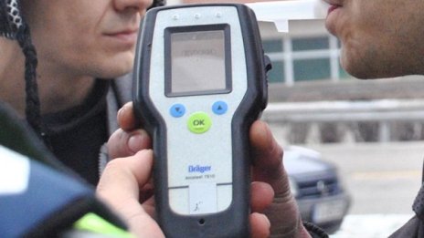 Спипаха пийнал шофьор, карал с 3,64 промила