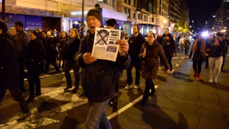 Осем арестувани при протести срещу Тръмп в Орегон и Индиана