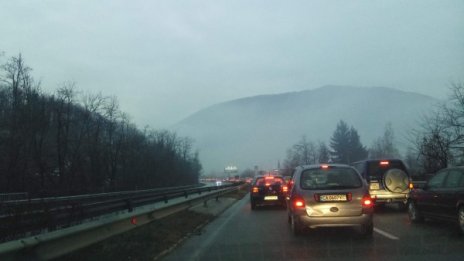 Задръстването на "Хемус" &ndash; 10 минути за километър