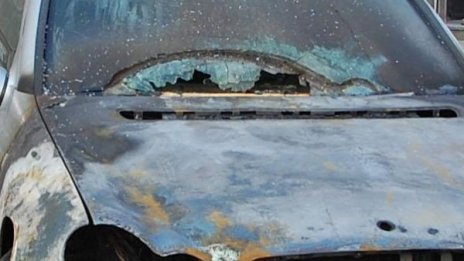 Три автомобила изгоряха в Кюстендилско