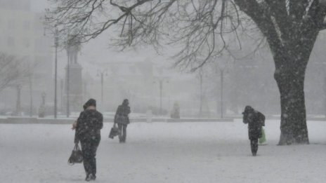 Жълт код за сняг и поледици е обявен за 12 области