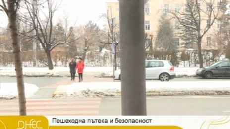 Експериментът Dnes: Бременна на пешеходната пътека