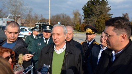 На границата с Гърция е спокойно, отчете Герджиков