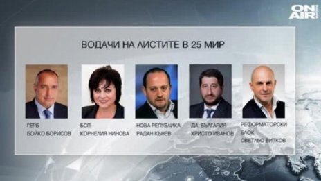 Битката на големите: 25-и МИР вади следващия премиер!