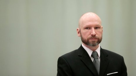 Съд отсече: Не се нарушават човешките права на Брайвик 