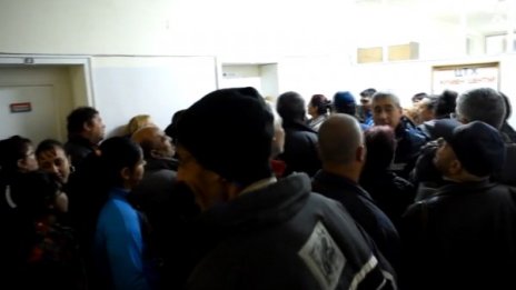 Напрежение и бой пред ТЕЛK в Сливен