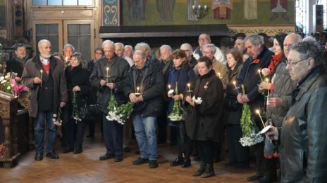 Артисти, писатели и почитатели изпратиха Георги Данаилов