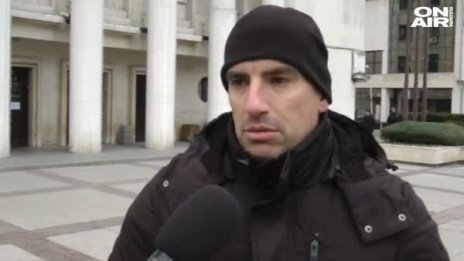 Бургас на протест в защита на граничаря Михаил Цонков