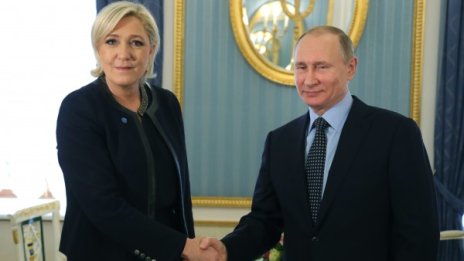 Льо Пен: Путин е "нова визия" на един "многополюсен свят"