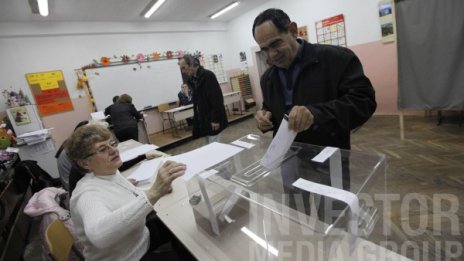 Избирателната активност към 10 часа – 8,44%
