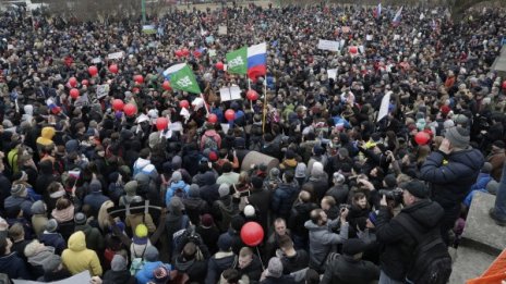 Поколението, родено в ерата "Путин", надига глас в протестите