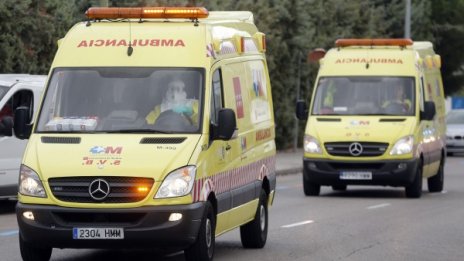 Взривове и пожар в химически завод край Мадрид