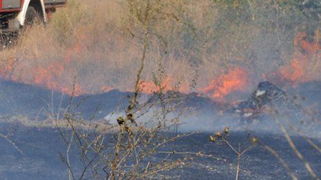 Пожар изпепели постройки във вилната зона на Изворище