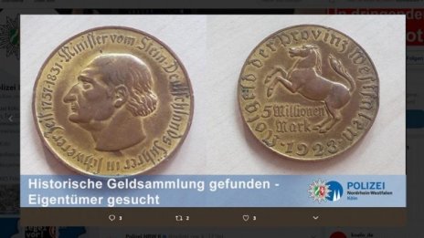 И това го е имало! Монета от 5 милиона марки от 1923 г.
