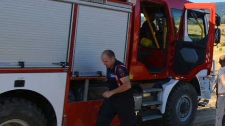 Локализираха пожара в близост до ТЕЦ "Север" в Пловдив