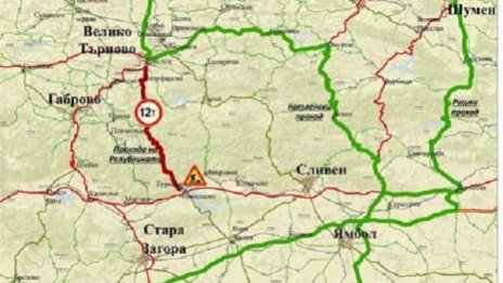 Заради ремонт: Спират ТИР-овете през Хаинбоаз