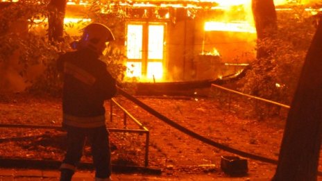 Склад горя във Видин, няма пострадали