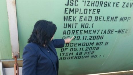 Борисов сам следял как пазят оборудването за АЕЦ "Белене"