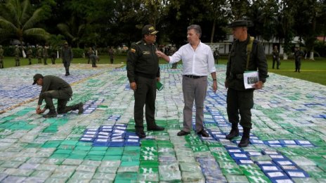 В Колумбия заловиха рекордните 12 тона кокаин