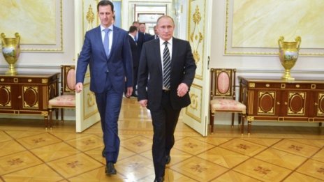 Асад отскочи до Сочи, видя се с Путин, обсъдиха Сирия