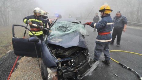 Жена е загинала при катастрофата край Хасково