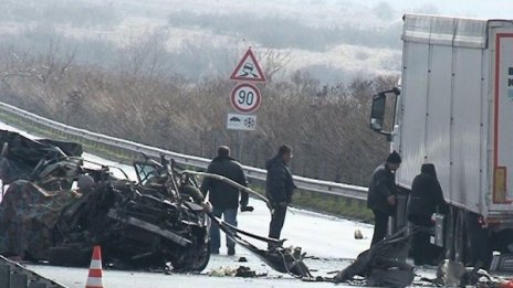 Тежка катастрофа: Мъж загина  на пътя Русе – Бяла