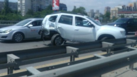 Тежка катастрофа с ранени на "Цариградско шосе"