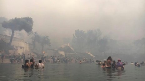 Жертвите на огнената стихия в Гърция вече са 91