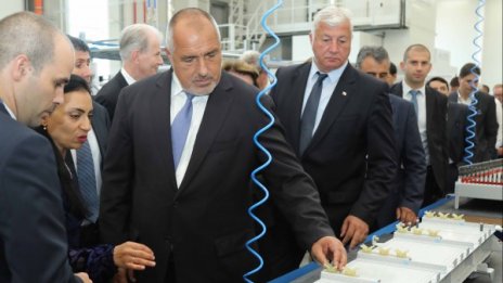 Борисов откри завод: Ставаме по-независими от Европа!