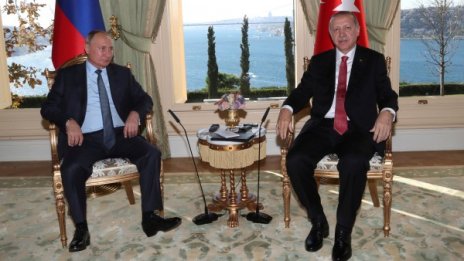 Ердоган и Путин разговаряха 45 мин. при закрити врата