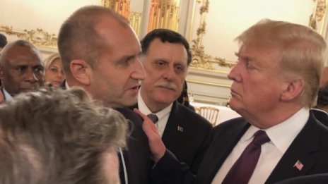 Радев до Тръмп: При такива срещи, говорим!