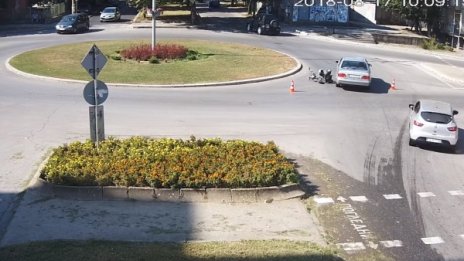 Полицай без порицание за ПТП-то с бащата на Радев