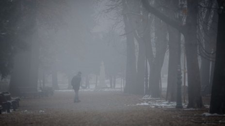 Левче, но не за кефче с автобуса из вдигналия се леко смог над София 