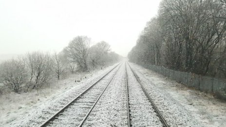 Мъж замръзна на жп прелез край Кърджали
