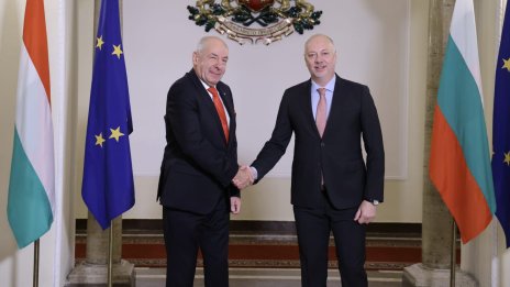Желязков: Продължаваме да развиваме двустранните отношения с Унгария