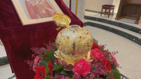 Мощите на Патриарх Евтимий са вече в Лондон