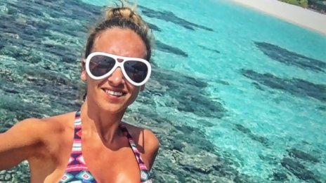 Алекс Раева на почивка на Малдивите с Мария Игнатова