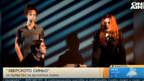 Три епохи и куп актьори в комедийната постановка ''Зверското синьо''