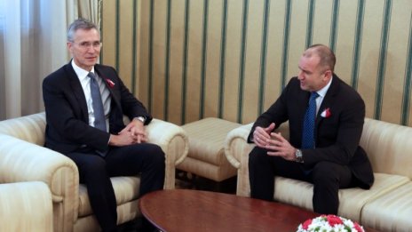 Радев увери шефа на НАТО: Ще бъдем стълб на Балканите