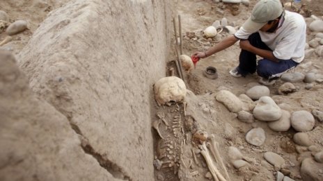 Жертвоприношение в Перу – 140 деца и 200 лами с изтръгнати сърца
