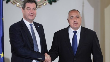 Баварският премиер на посещение у нас 