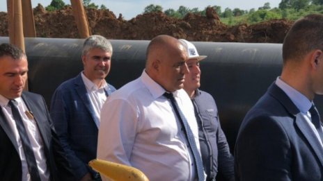 Борисов: Паралелно с дипломацията - строим. Сега - газовите магистрали!